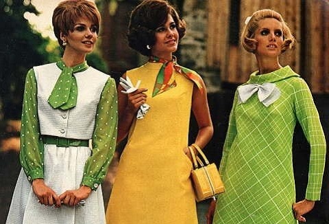 мода 60-х